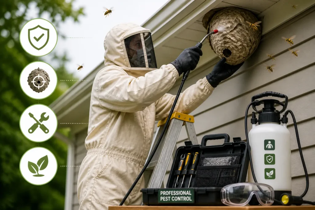 bee and wasp removal service