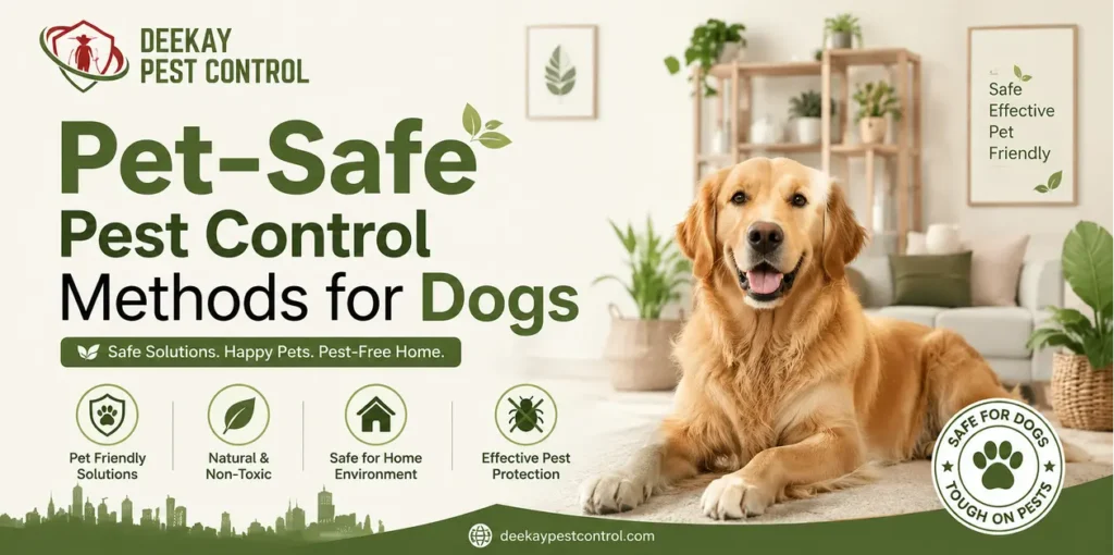 Pet safe pest control methods for dogs
