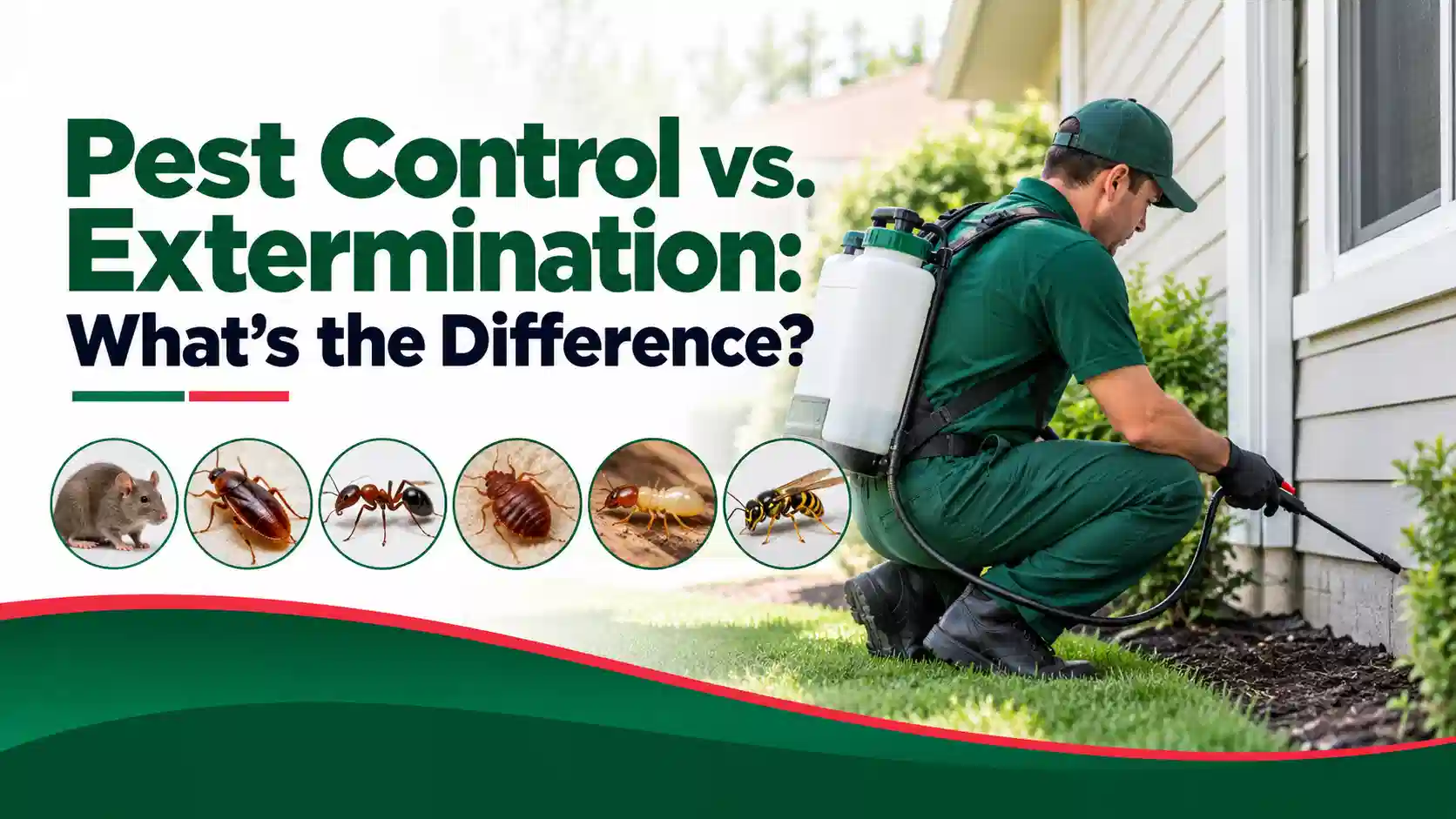 Pest Control vs Extermination